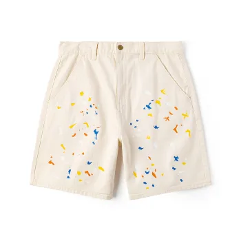 Melting Sadness X Lee Casual Shorts Unisex Ivory