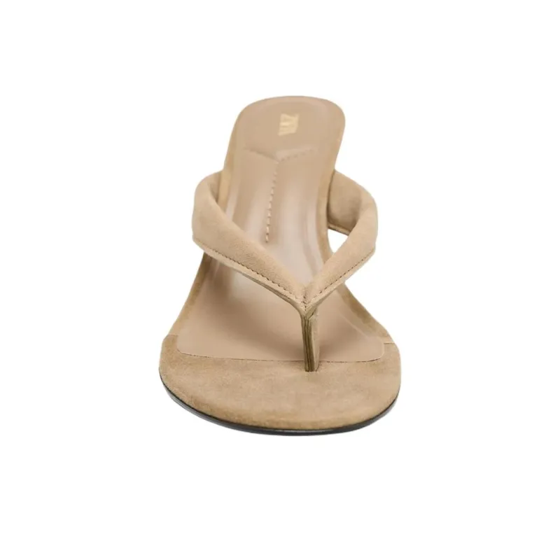 ZARA Abrasion Resistant Flip Flops Women's Brown-3