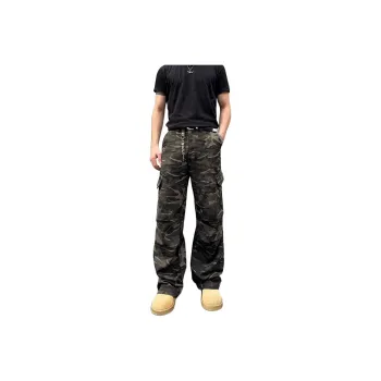 DUATOGE Jeans Men's Army Green 