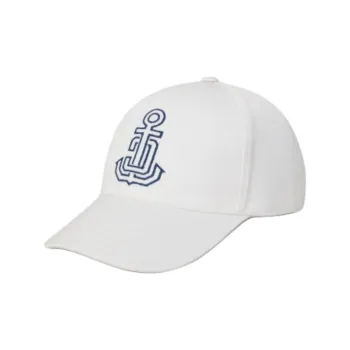 CELINE Cotton Baseball Caps Women's White