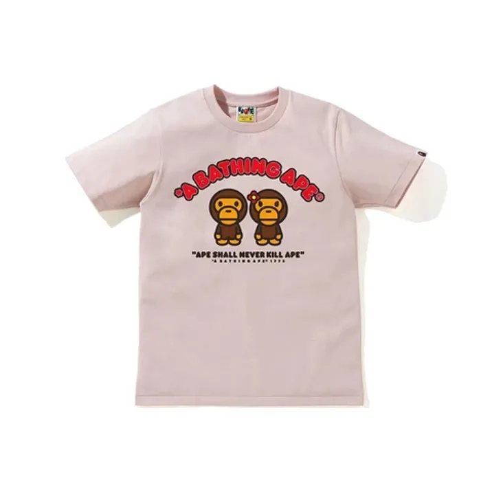 A BATHING APE X The Simpsons Baby Milo A NdBart Skateboard Tee Black-2
