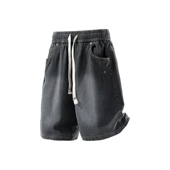 HOZZS Denim Shorts Unisex