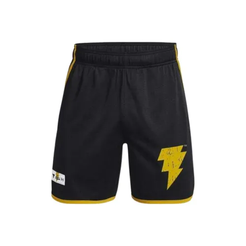 Under Armour x HEIYADANG X JUSHIQIANGSEN Project Rock Sports Shorts Men's Black