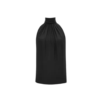 SAINT LAURENT Tank Tops Women's Black