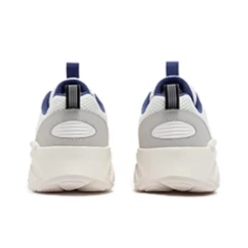 361° Cushioning Wear-Resistant Low-Top Casual Shoes Men's White Gray-2