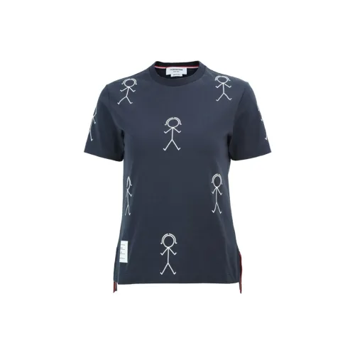 THOM BROWNE T Shirts Women's Dark Blue