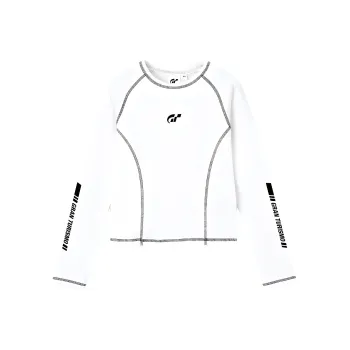 GU Gran Turismo Collaboration T-Shirts Women's White