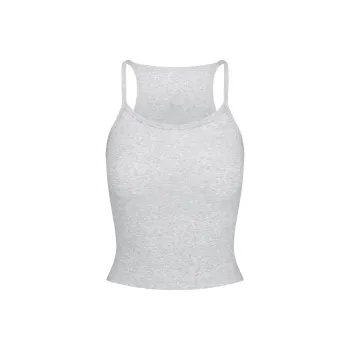 SKIMS Tank Tops Women's LIGHT HEATHER GREY/Light Heather Gray