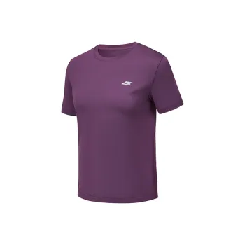 Skechers T Shirt Women's True Purple 03B4