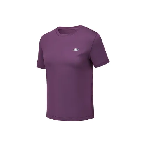 Skechers T Shirt Women's True Purple 03B4