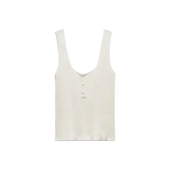 ZARA Tank Tops Women's White