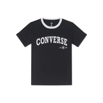 Converse RETRO CHUCKARCH TEE T Shirt Women's Black