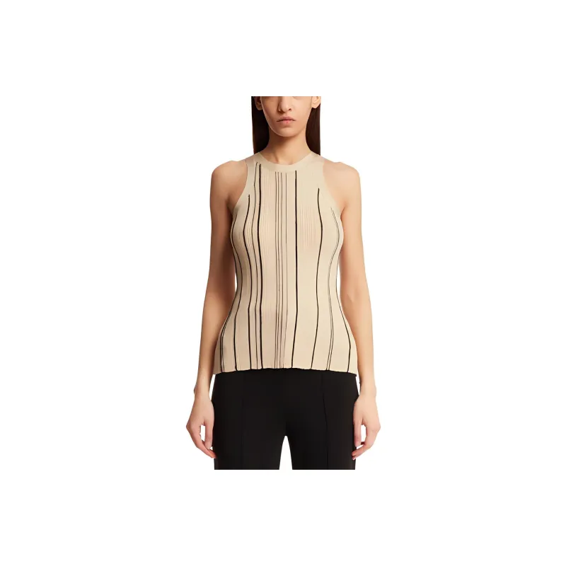TOTEME Braid Ribbed Tank Top-0