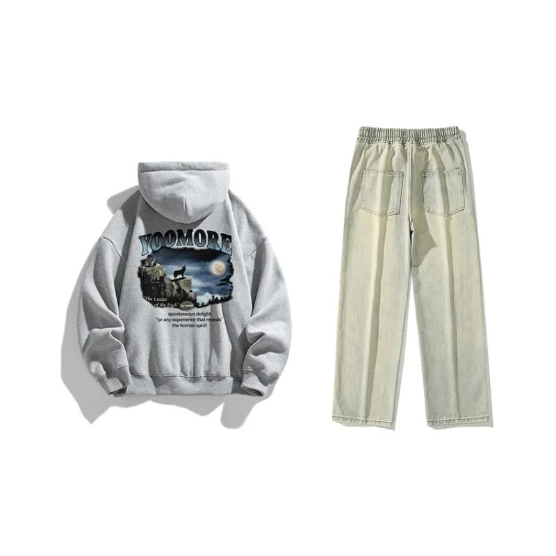 YooMore Sweatshirt Sets Unisex-12