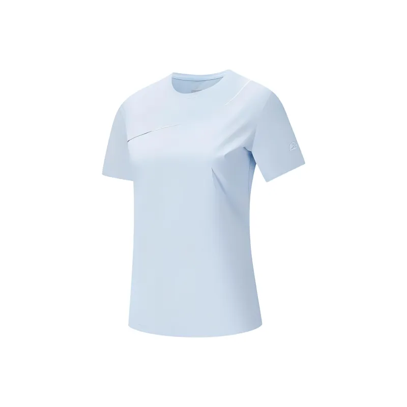 XTEP T Shirt Women's Clearwater Blue-0