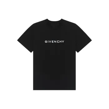 Givenchy Fitted Short Sleeve T Shirt 'Black'