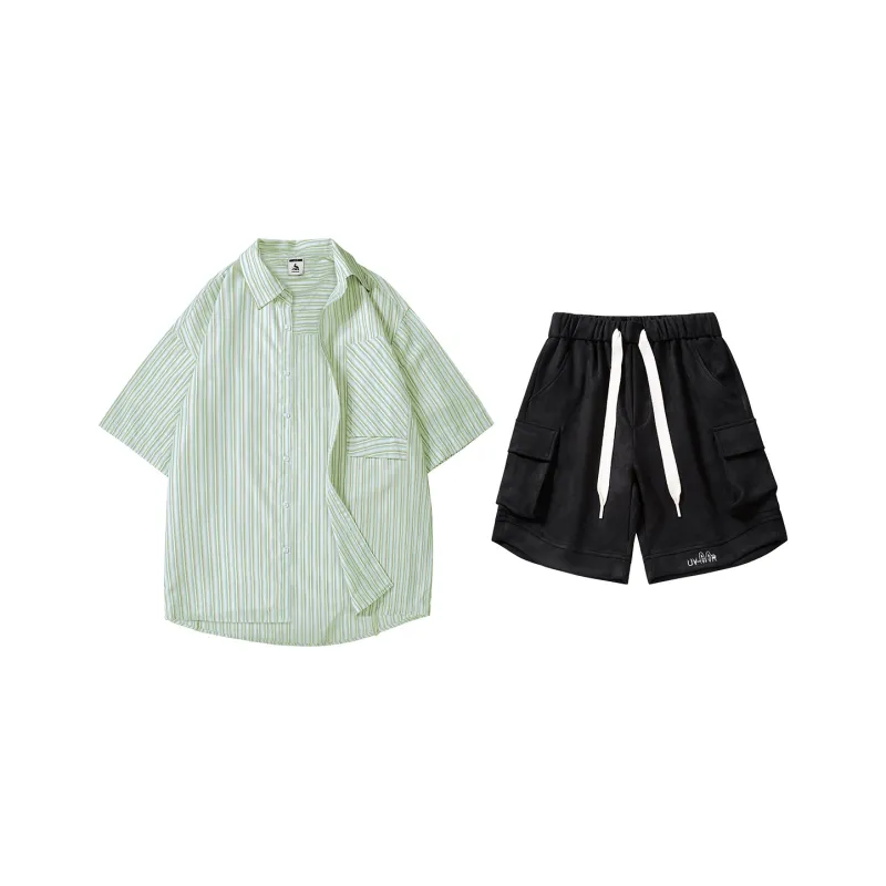 SANKAIMADE Shirt Matching Sets Unisex-15