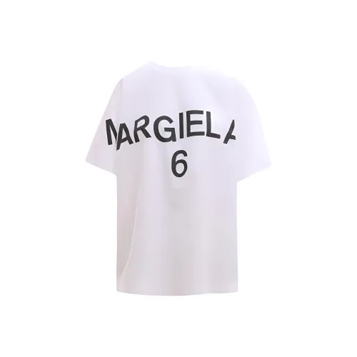 MM6 Maison Margiela Logo print Short sleeved T shirt