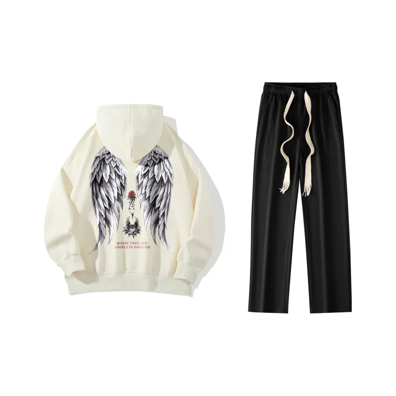B.X Sweatshirt Sets Unisex-4