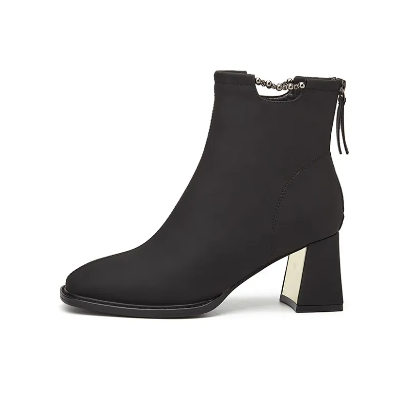 DAPHNE Ankle Boots Women's Black, Green-0