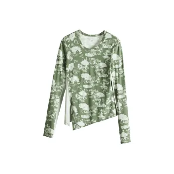 Rizhuo T Shirt Women's Secret Realm Green
