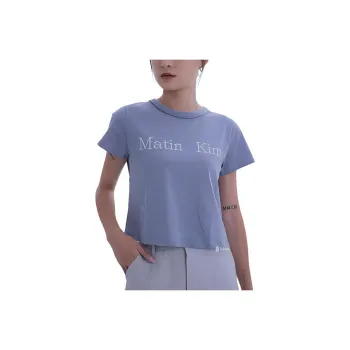 MATIN KIM T-Shirts Women's Blue