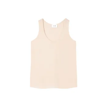 St. John Scoop-neck Silk Vest Top
