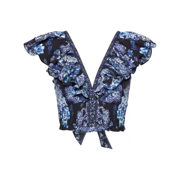 Camilla Delft Dinasty Floral print Vest