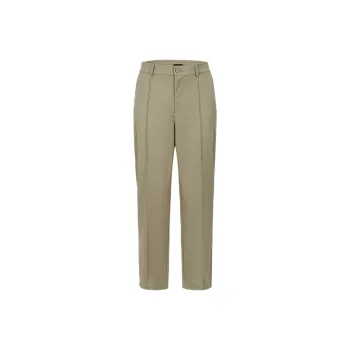 URBAN REVIVO Casual Pants Men Khaki Green