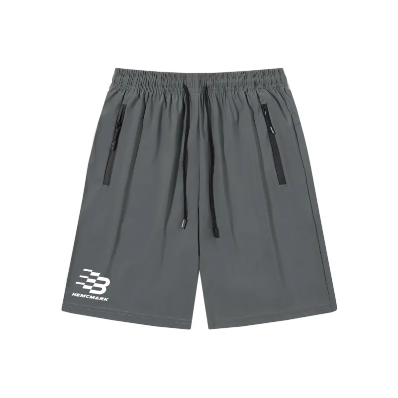 HEMC Casual Shorts Unisex Black-34