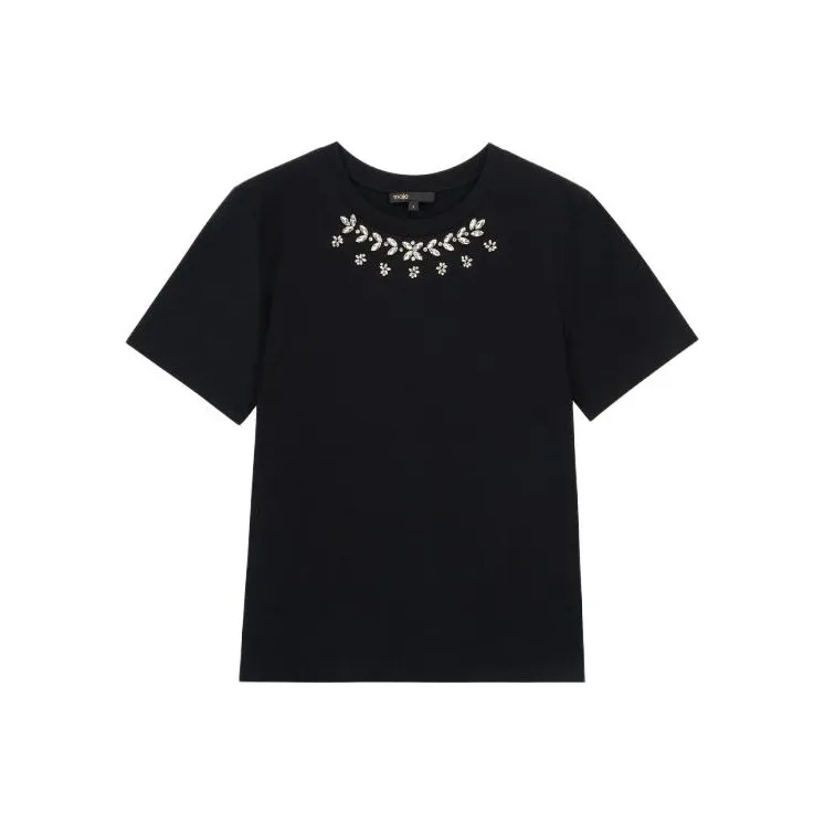 Maje T Shirts Women's Black-0