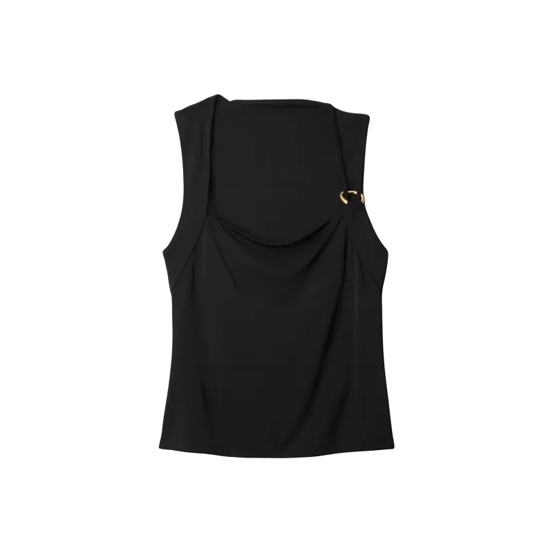 GAP Cult Gaia Collaboration Tank Tops Women's Black-0