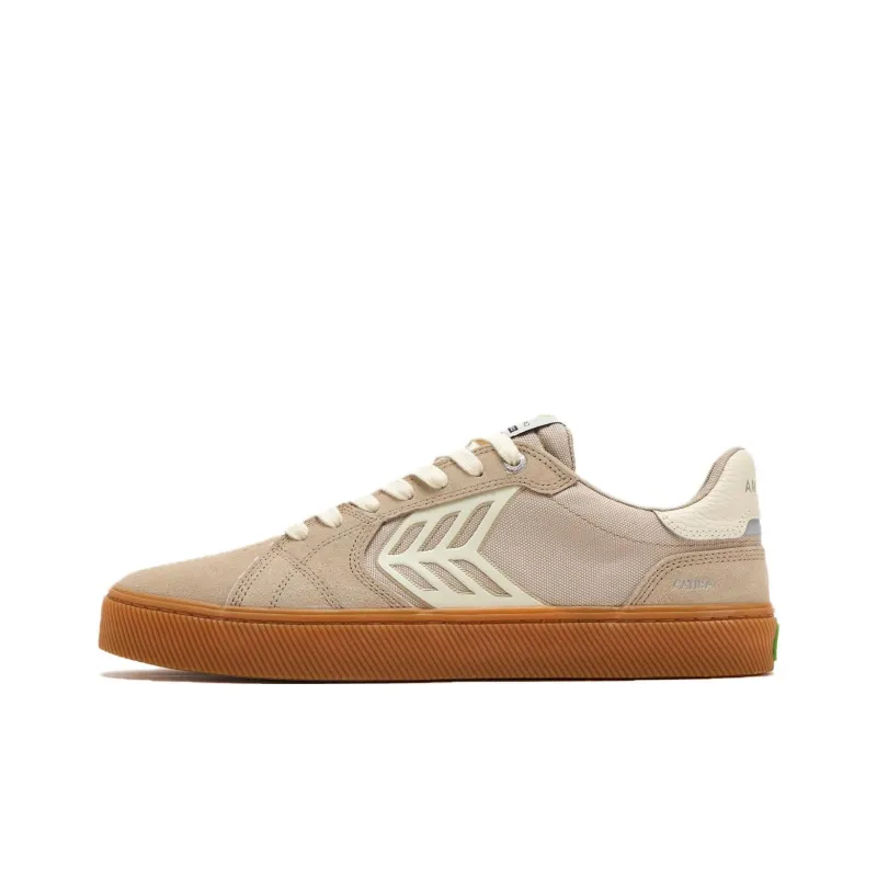CARIUMA Catiba Pro Abrasion Resistant Low Top Skateboard Shoes Men's Greige-0