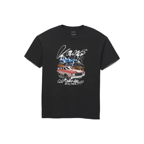 Vans Bolts T Shirts Women's Black