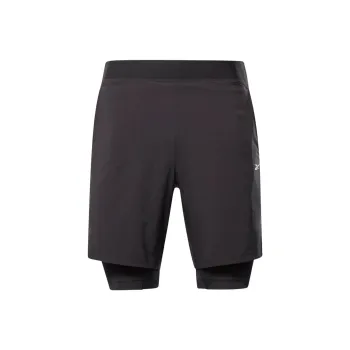 Reebok TS 2-in-1 Epic Short Sports Shorts Men's Black