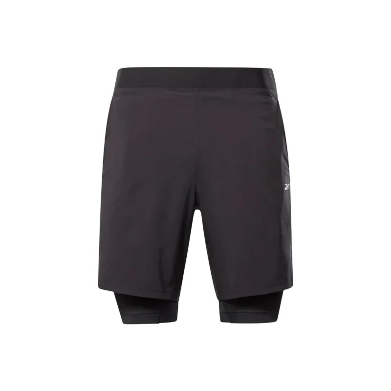 Reebok TS 2-in-1 Epic Short Sports Shorts Men's Black-0