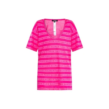 BALMAIN T-Shirts Women's Red