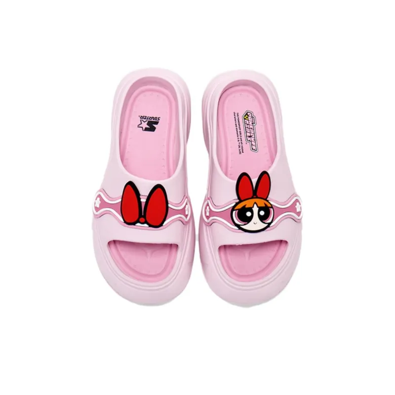THE POWERPUFF GIRLS x STARTER Beach Sandals Women's Sweet Pink-2