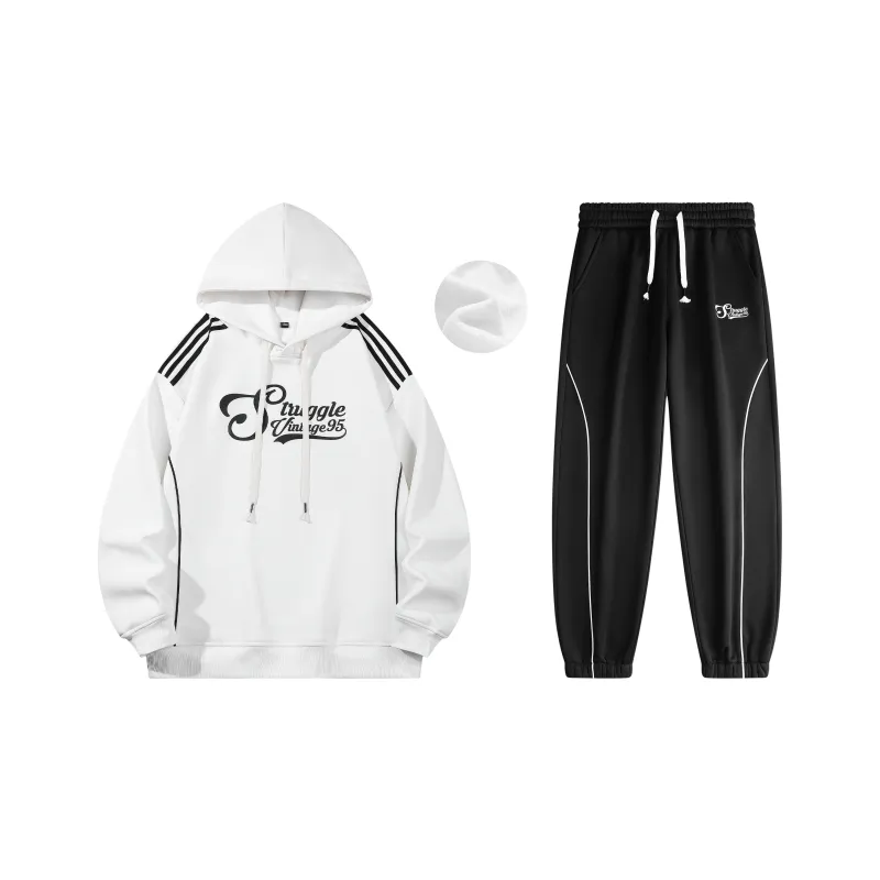 Struggle Vintage95 Sweatshirt Set Unisex Black-2