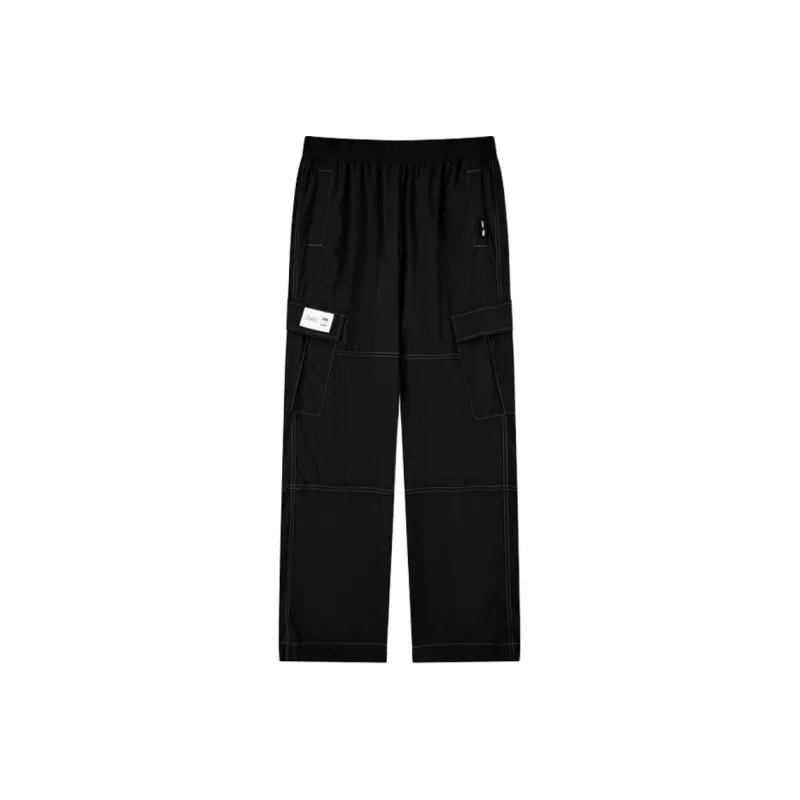 QIAODAN Men's Training Series Casual Pants Men's Black-0
