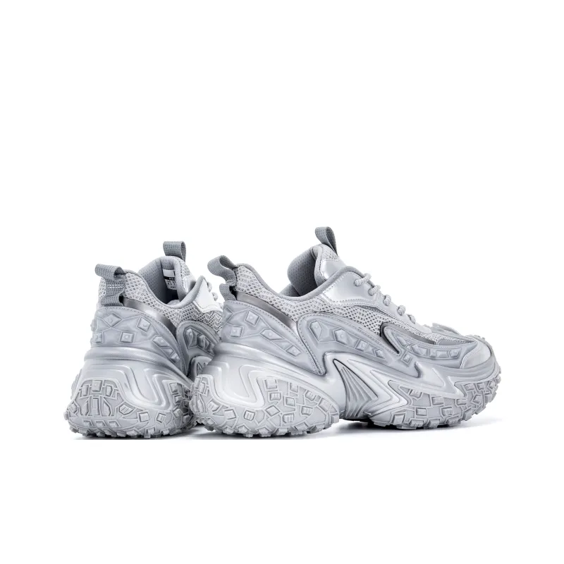 KUX Cushioning, Slip Resistant, Abrasion Resistant, Breathable, Height Increasing Low Top Chunky Sneakers Unisex-5