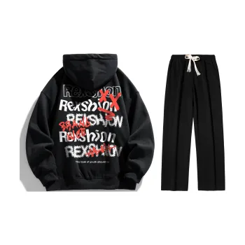 REXSHION Sweatshirt Sets Unisex