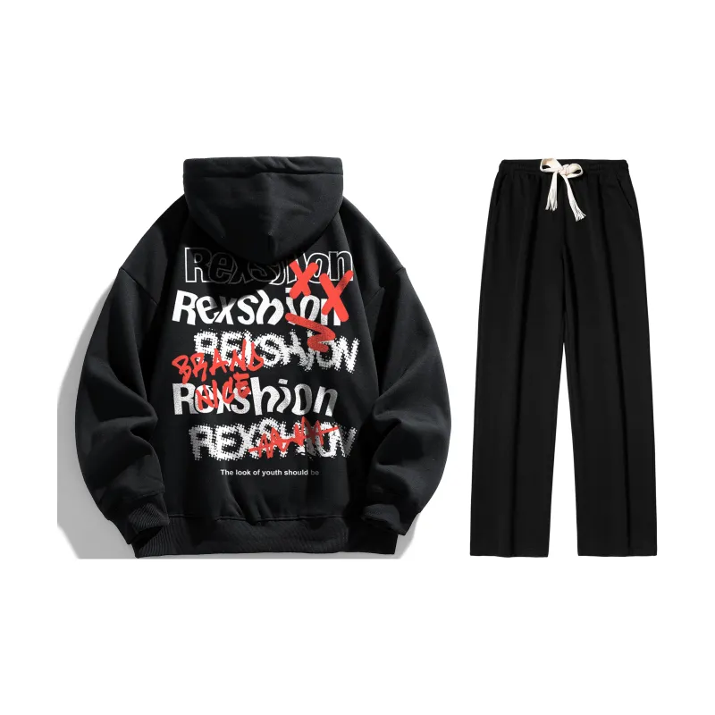 REXSHION Sweatshirt Sets Unisex-0