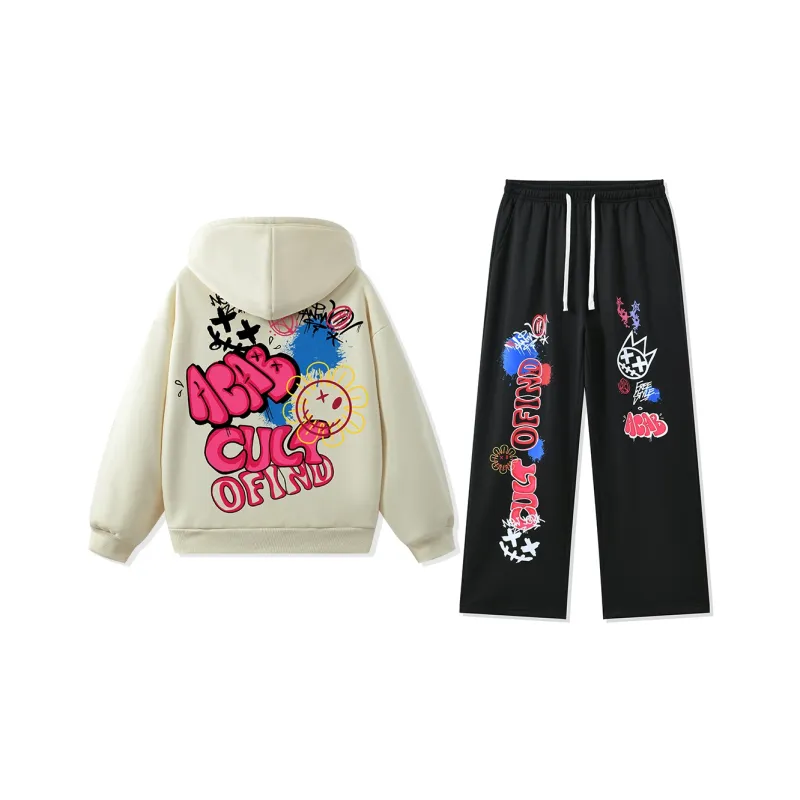 CULT OF INDIVIDUALITY Sweatshirt Sets Unisex-15