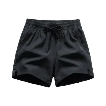 WHELVE Casual Shorts Unisex Black