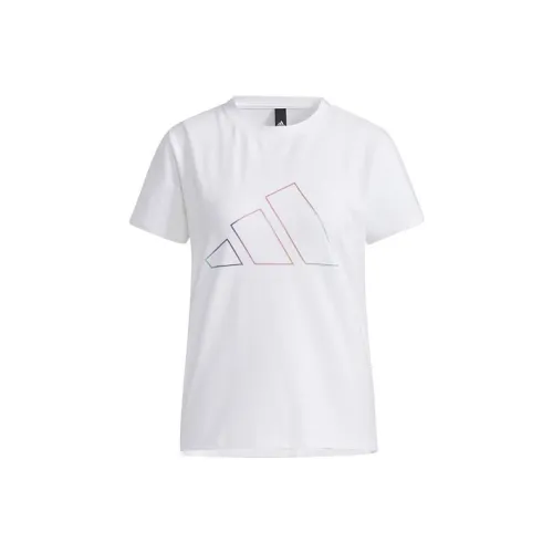 adidas Women's Future Icons Mountain Tee White