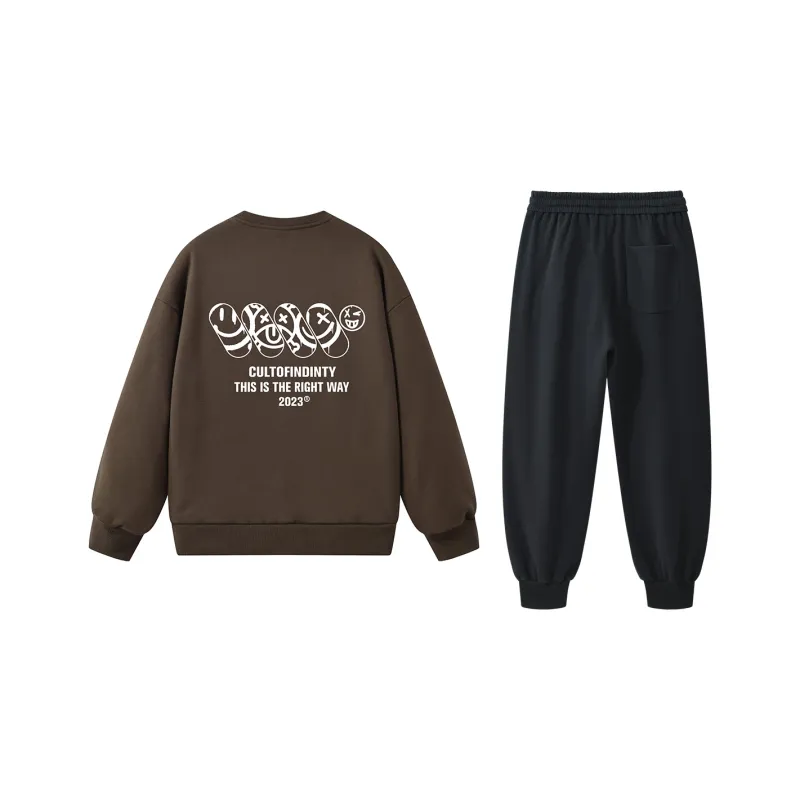 CULT OF INDIVIDUALITY Sweatshirt Sets Unisex-11