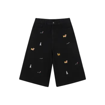 WKOOG Denim Shorts Unisex