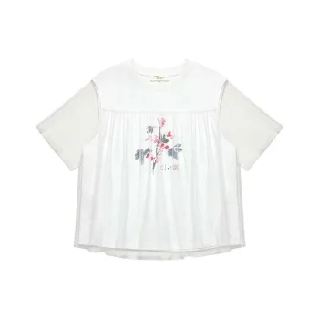 CLOT x Reverie By Caroline Hú T-Shirt Women's White