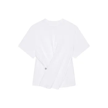 Givenchy Cross Over Crewneck T Shirt